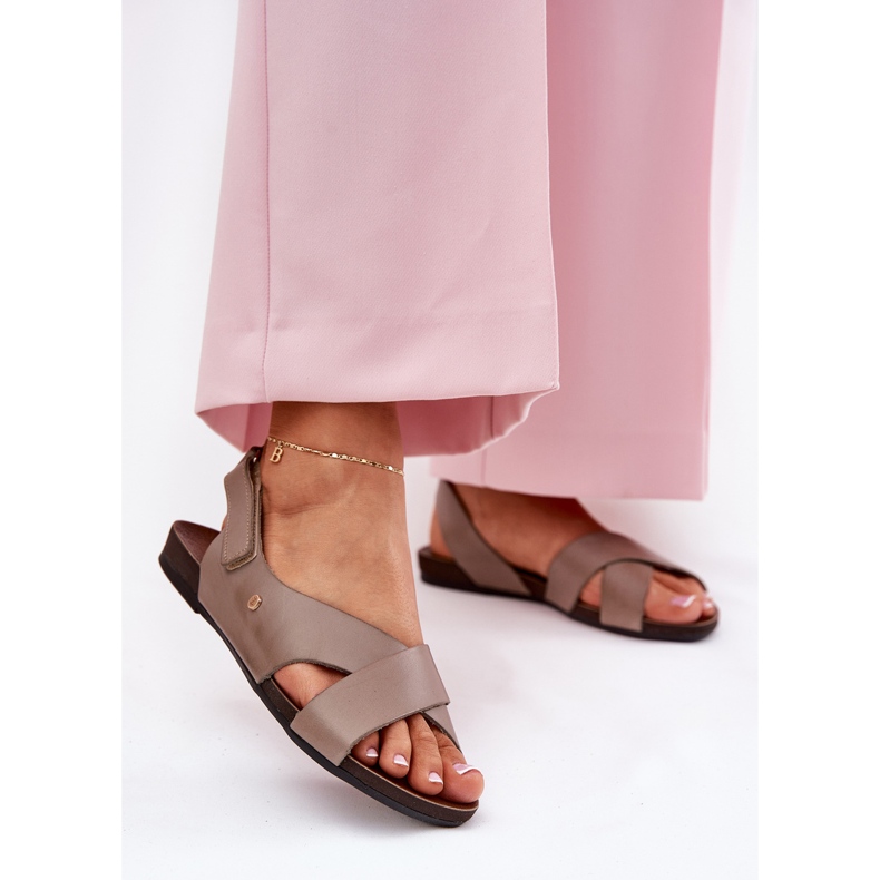 Wevie sandals zazoo 40141 dunkler Beige 2