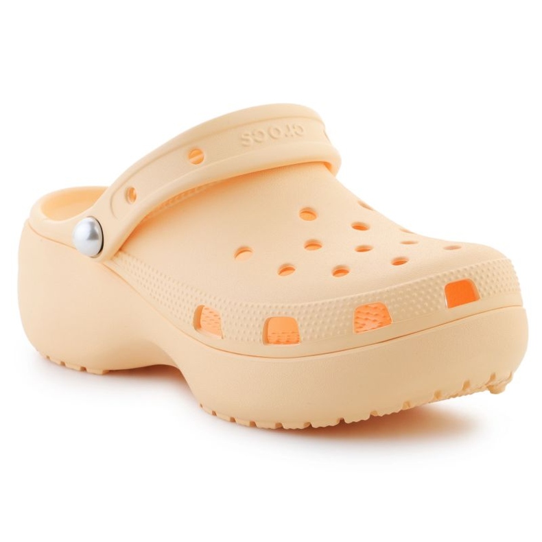 Crocs Classic-Plattformen Perle Clog 211231-78Z orange 1