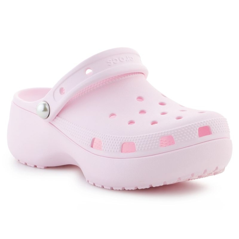 Crocs Classic-Plattformen Perle Clog 211231-6w rosa 1