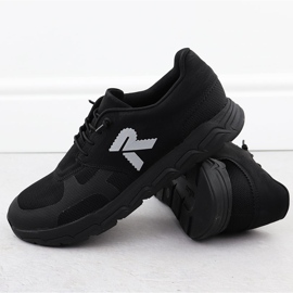 Herren Sportschuhe schwarze Rieker 09100-00 3