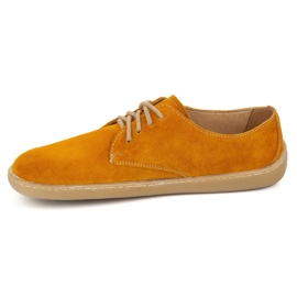 Olivier Barfuß minimalistische Sneaker von Frauen 1288pol gelb 4