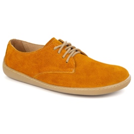 Olivier Barfuß minimalistische Sneaker von Frauen 1288pol gelb 5