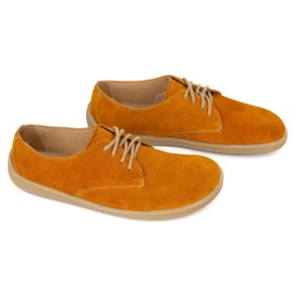 Olivier Barfuß minimalistische Sneaker von Frauen 1288pol gelb 6