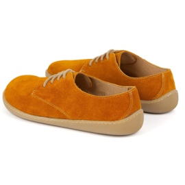 Olivier Barfuß minimalistische Sneaker von Frauen 1288pol gelb 8