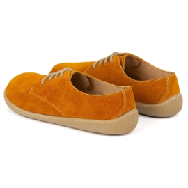 Olivier Barfuß minimalistische Sneaker von Frauen 1288pol gelb 10