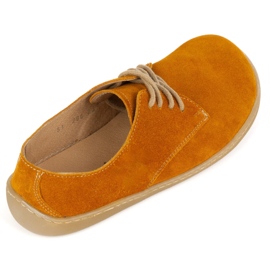 Olivier Barfuß minimalistische Sneaker von Frauen 1288pol gelb 11