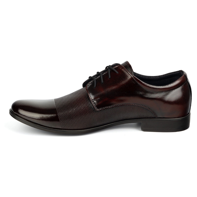 Olivier Elegante Lederschuhe 271t2 Kirsche rot 1