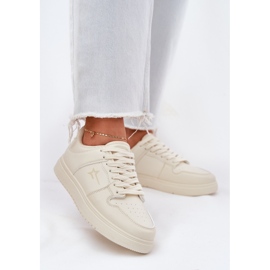 Damen-Sneaker Big Star RR274A243 Hi-polish Beige System 2