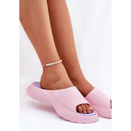 Big Star RR274A587 Damenschaum Summer Slipper Pink rosa 8