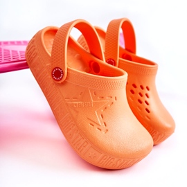 Light Flip Flops für Kinder Big Star II375008 Orange 3