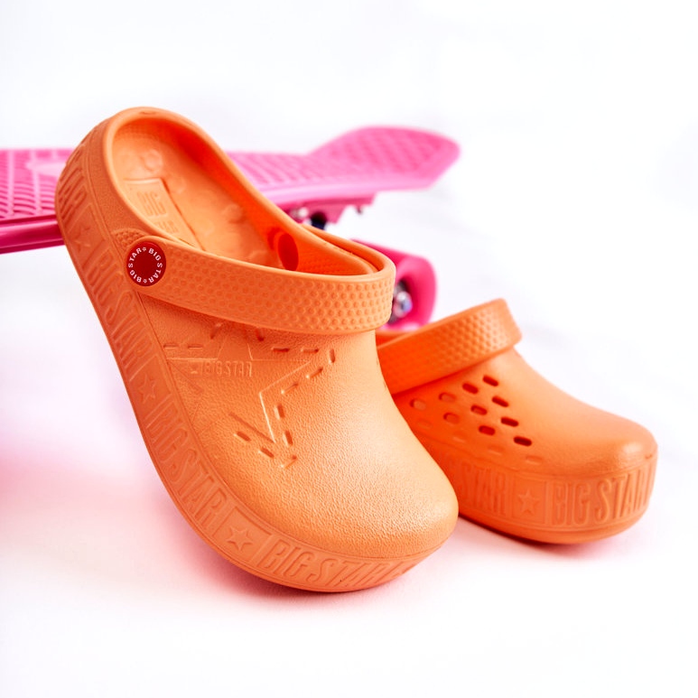 Light Flip Flops für Kinder Big Star II375008 Orange 1