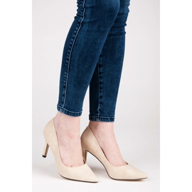 Vices Wildleder-Heels Laster braun 2