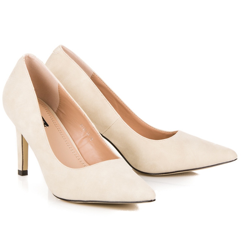 Vices Wildleder-Heels Laster braun 1