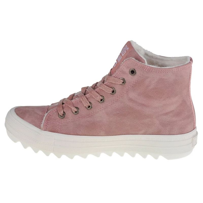 Big Star Sneakers von Frauen hohe isolierte rosa ee274113 5