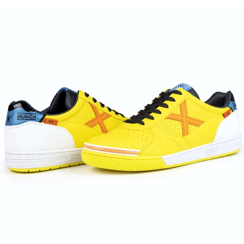 Munich Menich G-3 Gewinnsport 419 in 311419 Herren-Indoor-Fußballschuhe gelb 2