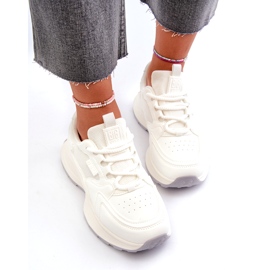 HI-POLY System Big Star Damen Sneakers NN274A107 Weiß 2