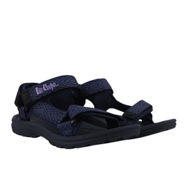 Frauen Sandalen Lee Cooper LCW-25-34-3559LA Marine Blue blau 2