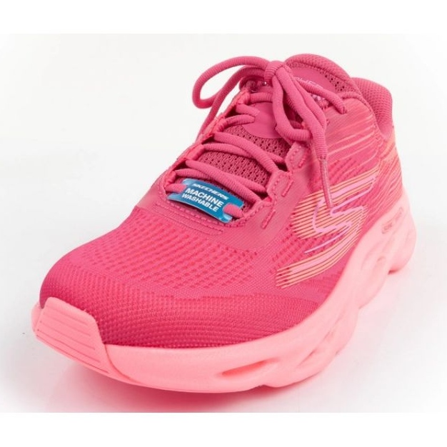 Laufschuhe Skechers gehen Swirl Tech Speed ​​129501/HPPK rosa 1