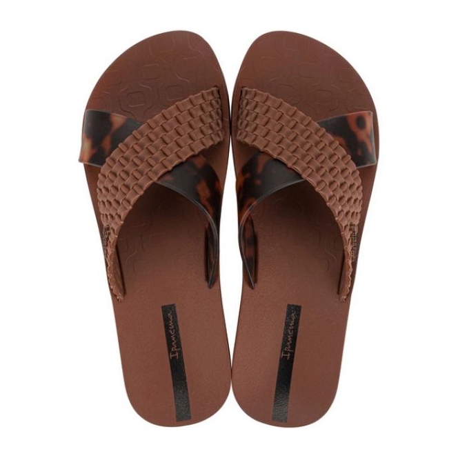Frauen Flip Flops Ipanema Sense Folie 27214 BD334 braun 1