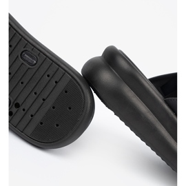 Seastar Schwarze Plateau-Flip-Flops für Damen 2