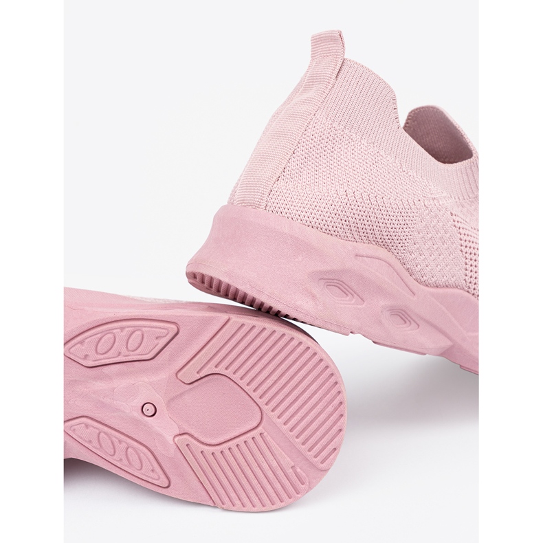 Rosa Socken Sportschuhe 1