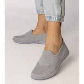 Graue Frauen -Sneaker 1