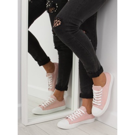 Rosa Damenturnschuhe T-1717 Rosa 1