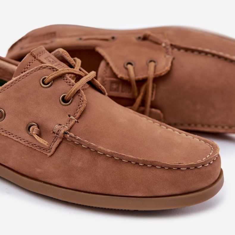 Big Star RR174162 Camel Herren -Leder -Ladungsförderer braun 2