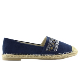 Marineblaue Espadrilles SK135 DK.BLUE navy blau 1