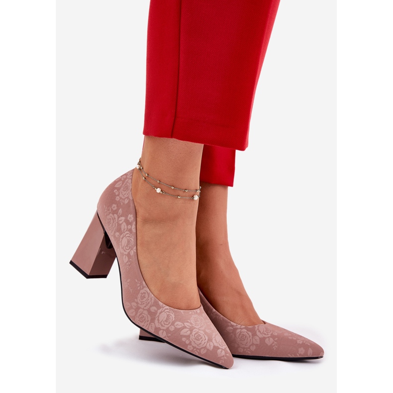 Vinceza Elegante Pumpen auf dem Vincez 62223 Pink Post rosa 1