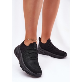 Locked Lightweight Damen Sports Schuhe Big Star RR274A132 Hi-Polish System Schwarzes System Schwarzes System 2