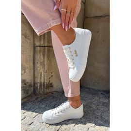 Frauen-Sneaker auf der Plattform Lee Cooper LCW-25-02-3289 Weiß 1