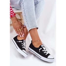 Materielle Frauen-Sneaker Lee Cooper LCW-25-02-3299L Schwarz 6