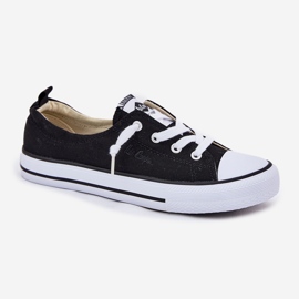 Materielle Frauen-Sneaker Lee Cooper LCW-25-02-3299L Schwarz 4