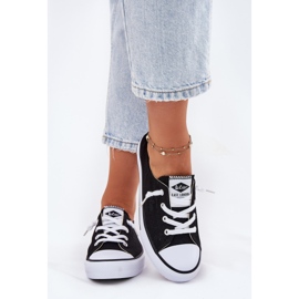 Materielle Frauen-Sneaker Lee Cooper LCW-25-02-3299L Schwarz 3