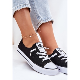 Materielle Frauen-Sneaker Lee Cooper LCW-25-02-3299L Schwarz 7