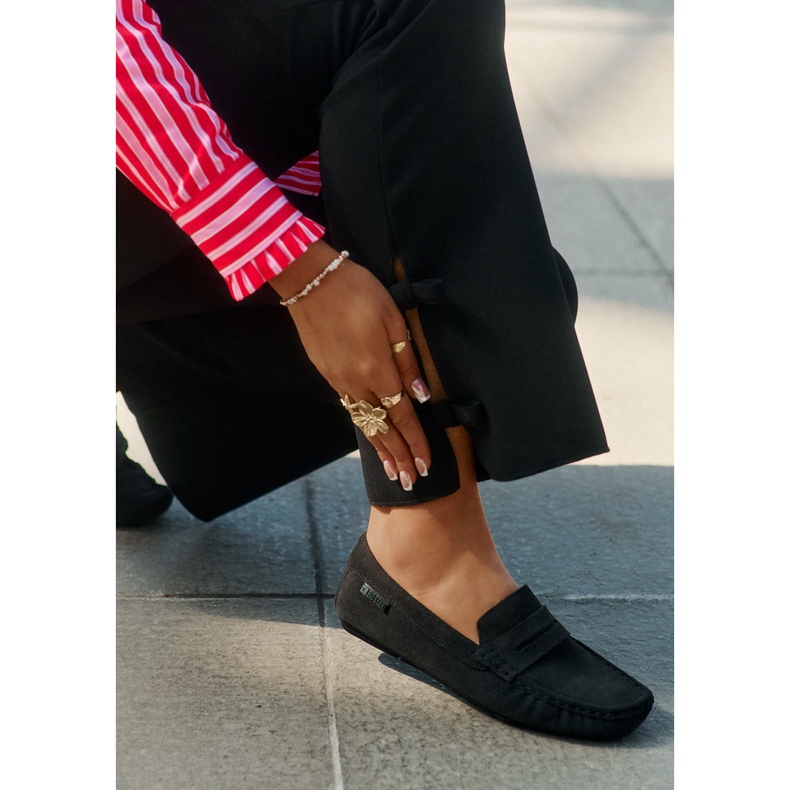 Women's Wildleder -Slipper Big Star RR274948 Schwarz 2