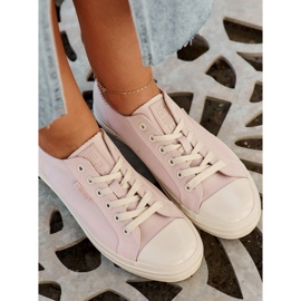 Big Star von Women RR274732 hellrosa Sneakers 4