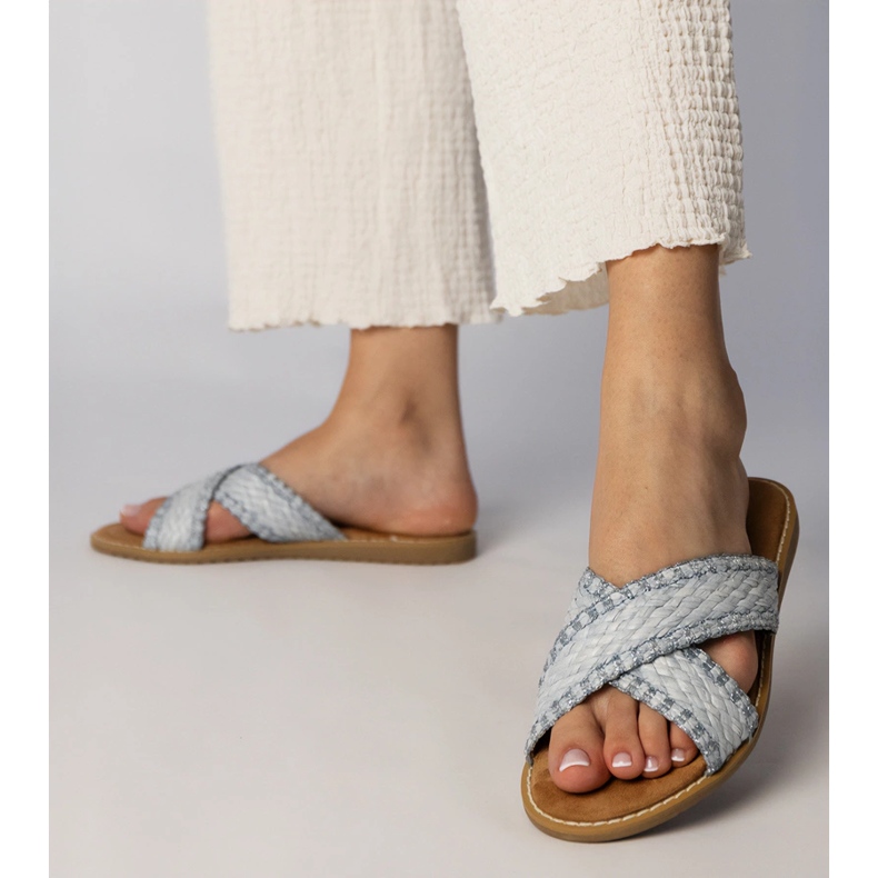 Pantoffeln für Frauen aus der blauen Frauen 1