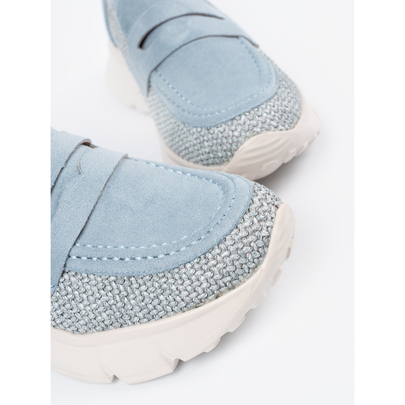 Seastar Blaue Schuhe auf einer dicken Sohle 2