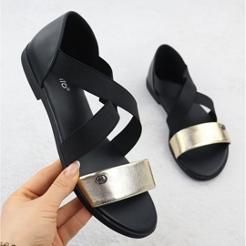 EVento Frauensandalen mit schwarzen Radiergummi 3884 1