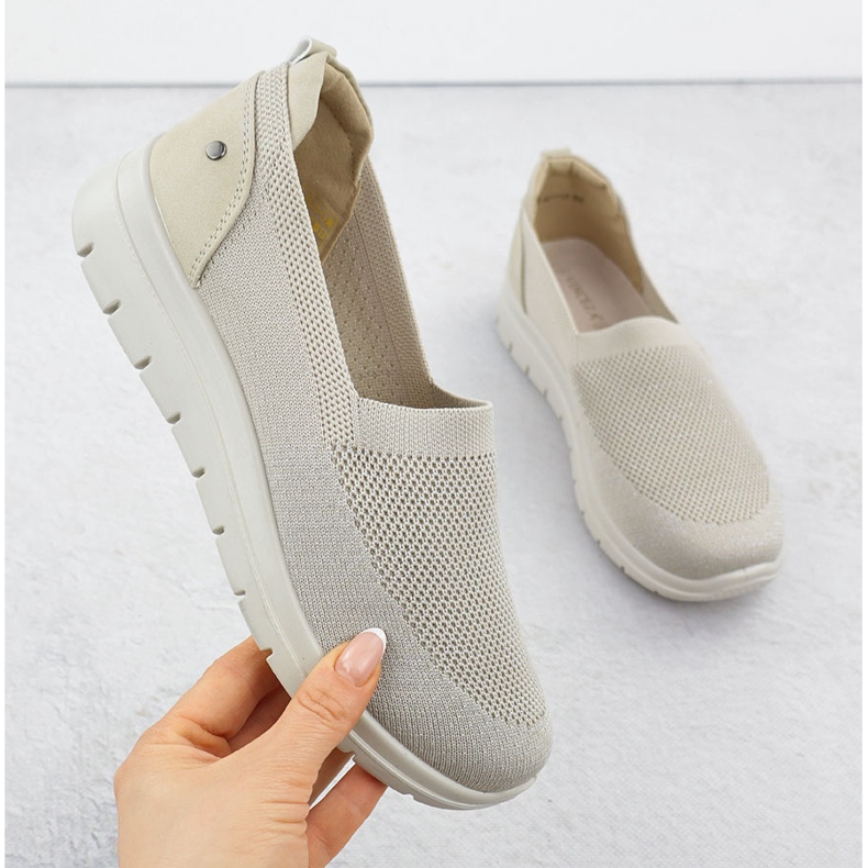 Frauen Sportschuhe Beige Vinceza 87719 1