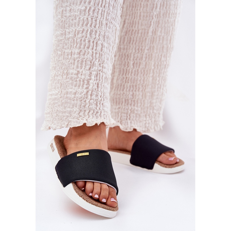 Damen Pantoffeln Big Star RR274A108 Schwarz 2