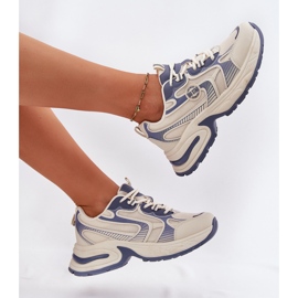 Frauen -Sneaker Big Star RR274A190 Blau 2