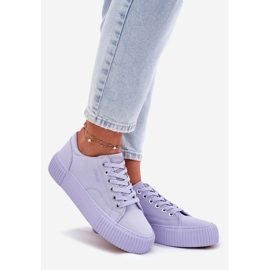 Big Star RR274406 Frauenmaterial Sneaker Lila 1