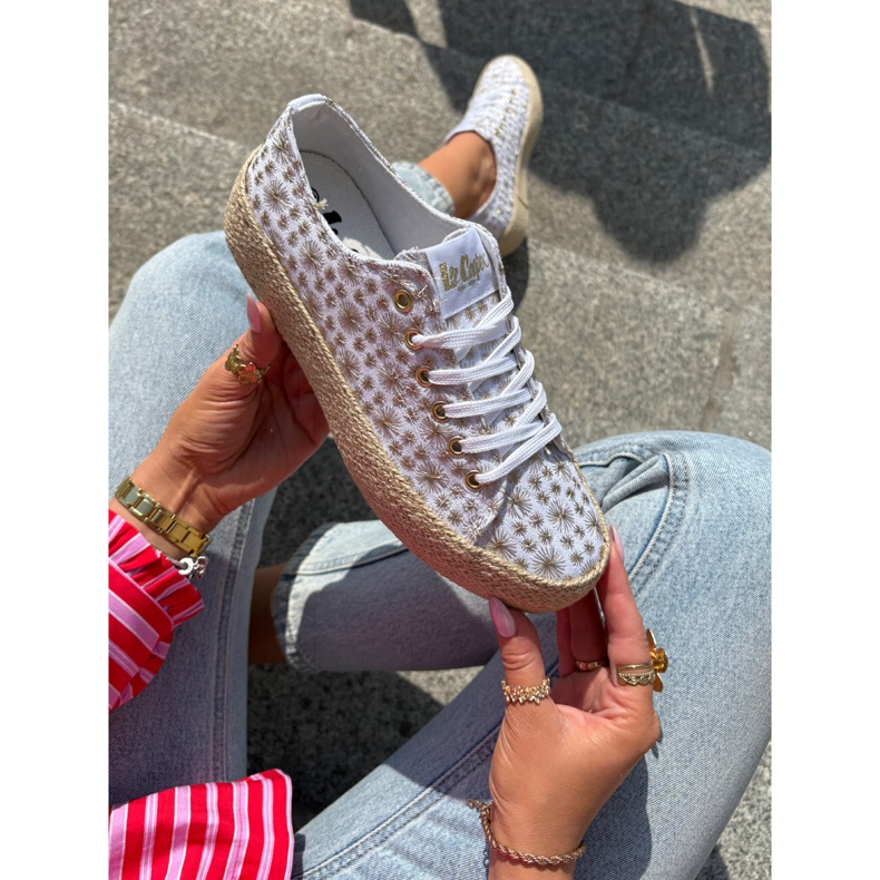 Mit Lee Cooper LCW-25-08-3648L Weiß und Gold verwirb 1