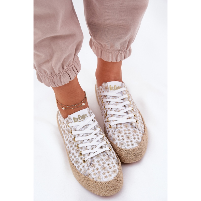 Mit Lee Cooper LCW-25-08-3648L Weiß und Gold verwirb 2