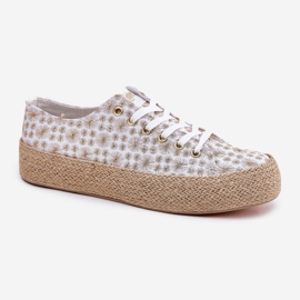 Mit Lee Cooper LCW-25-08-3648L Weiß und Gold verwirb 4