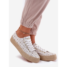 Mit Lee Cooper LCW-25-08-3648L Weiß und Gold verwirb 5
