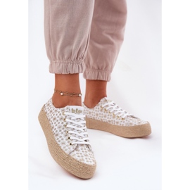 Mit Lee Cooper LCW-25-08-3648L Weiß und Gold verwirb 6